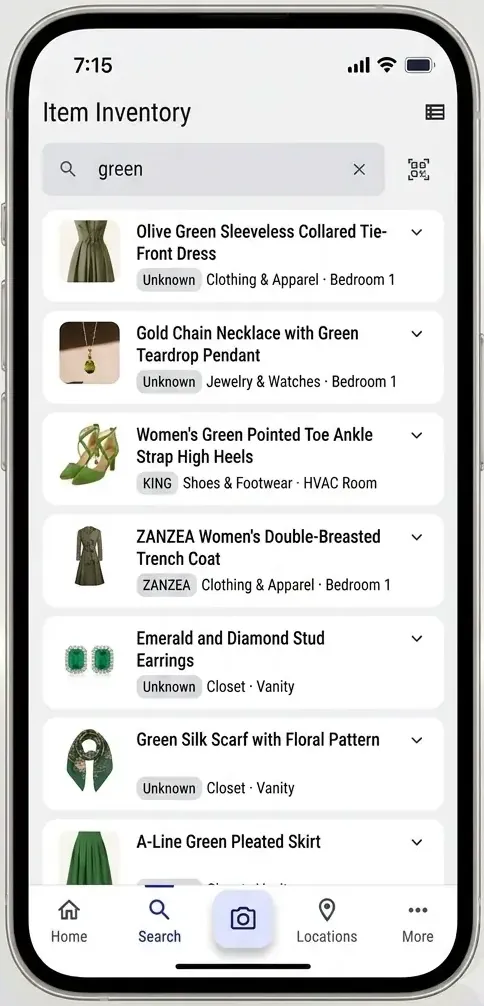 Visual Digital Closet - Curating the Modern Wardrobe